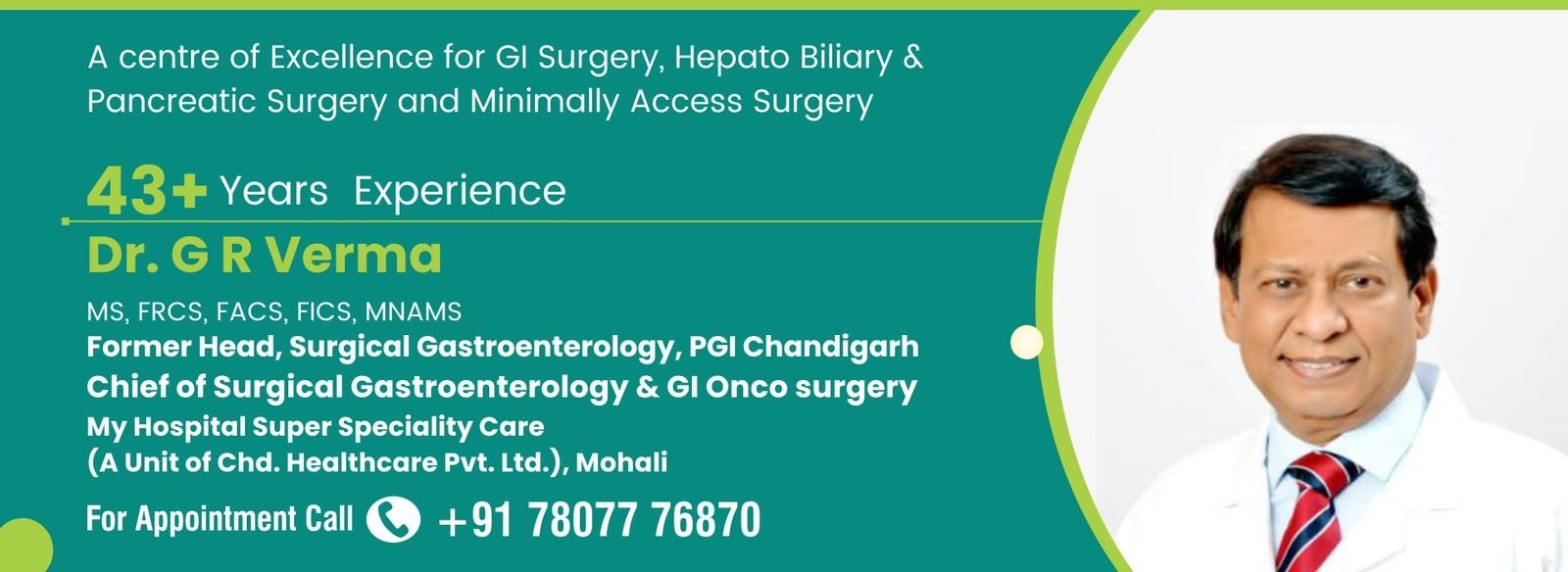 Best GI | Gastrointestinal Surgeon in Chandigarh, Panchkula